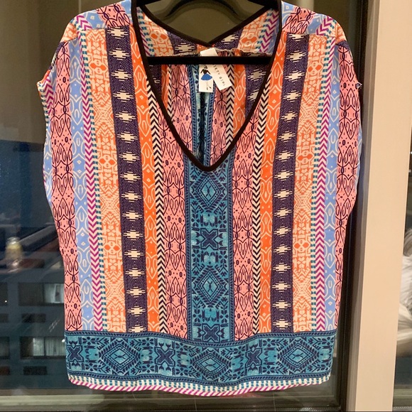 Society Girl Tops - ❗️3 for $15❗️NWOT Society Girl Ikat Blouse